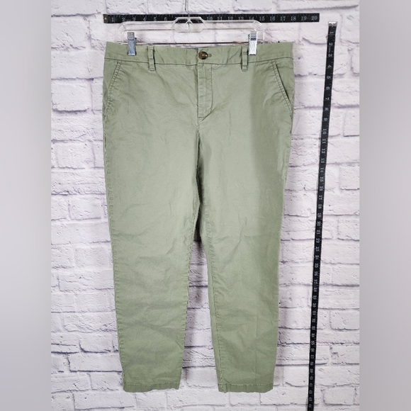 Tommy Hilfiger sage mid-rise straight leg pants Size 12 - Picture 1 of 5